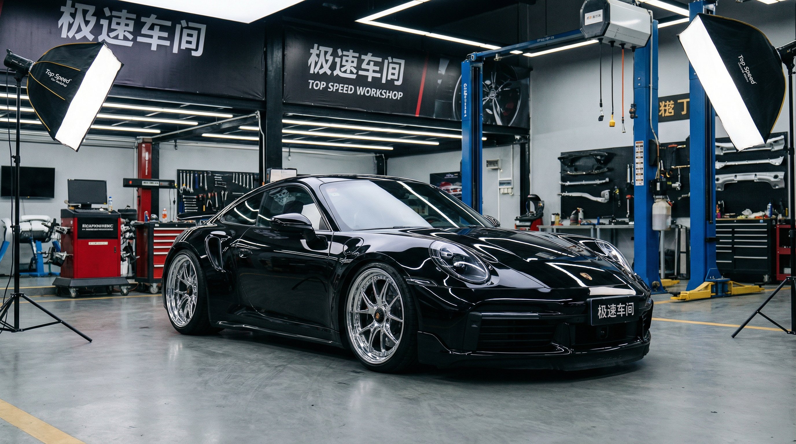 国产主播修车改装MV拍摄幕后花絮